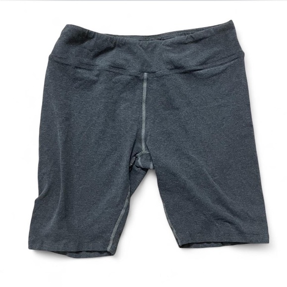 Gray Biker Shorts - Picture 1 of 4